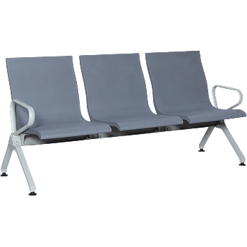 Bittel Посетителска пейка с 3 места КАРМЕН cr-1037-3 - сива