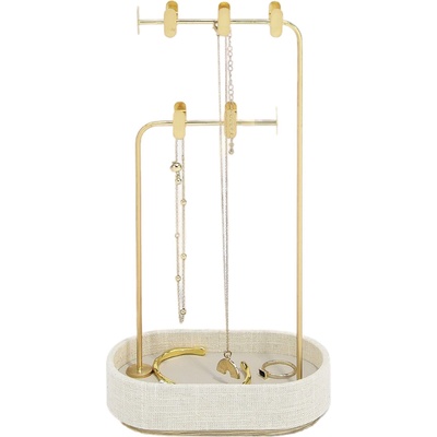 Stackers Стойка за бижута Stackers Multi-Hook ленена светлобежова (76378)