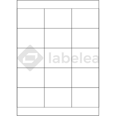 Labelea Samolepiace etikety 70x50,8 mm biele papierové, na hárku A4, pre laserovú a atramentovú tlač, Farba etikiet Biela, Počet hárkov v balení 1000 EPM070050W015J