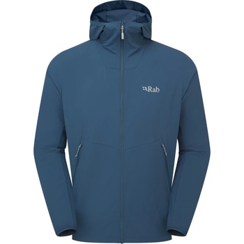 Rab Мъжко софтшел яке Rab Borealis Hoody Softshell jacket - Tempest Blue (003-3266-0312)