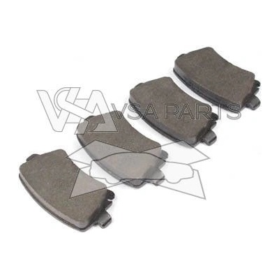 ZIMMERMANN Brzdové destičky zadní Zimmermann sada 1K0698451G