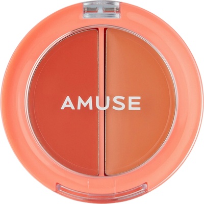 Amuse Lip & Cheek Healthy Balm 02 Mango Balm Krémový balzam na pery a lícenka 3 g