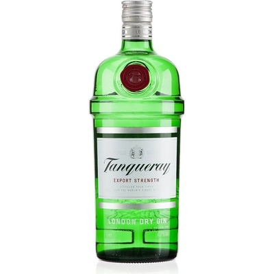 Tanqueray Export Strength London Dry Gin 43,1% 1 l (holá láhev) – Zboží Dáma