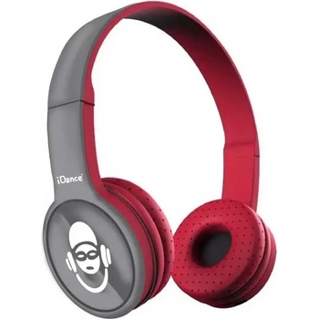 iDance Детски Bluetooth слушалки, червени - iDance