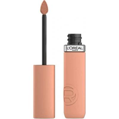 L'Oréal Paris Infaillib le Matte Resistance rtěnka Svět le hnědá 5 ml