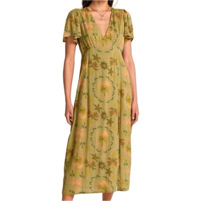 Billabong Дамска рокля Billabong Women's Jet Set Dress - Cedar Green (134-1479-0413)