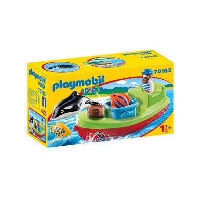 PLAYMOBIL Комплект Playmobil 2970183 - Рибар с лодка, 2970183