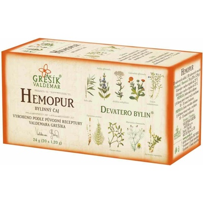 Grešík Hemopur čaj 20 x 1,2 g