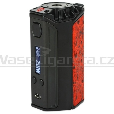 Think Vape Finder 250W TC Mód s DNA250 čipem Černo-červená