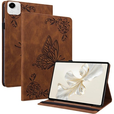 Huawei Кожен калъф с Протектор за Honor Pad X9a / X9 Pro, Дизайн пеперуда- 6 цвята