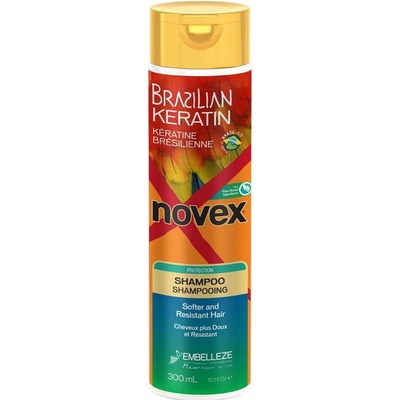 NOVEX Brazillian Keratin šampon na vlasy 300 ml