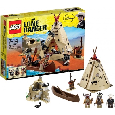 LEGO® The Lone Ranger 79107 Tábor Komančov