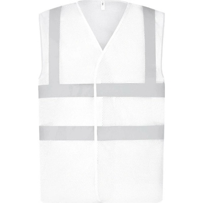 Yoko reflexná sieťovaná vesta HVW120 White