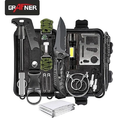 GRAFNER Комплект за оцеляване 14 части / Grafner 22570 / (HEU 22570)