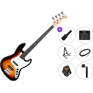 PSD Guitars JZB-100 Premium SET Сунбурст Електрическа бас китара