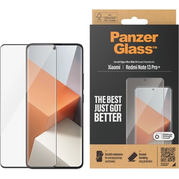 Panzer Стъклен протектор PanzerGlass за Xiaomi Redmi Note 13 Pro Plus 5G UWF - Черен