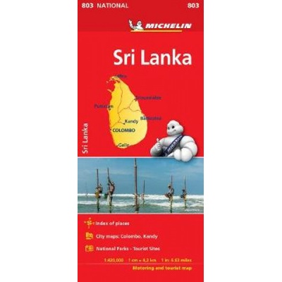 Sri Lanka National Map 803 - MapSheet map