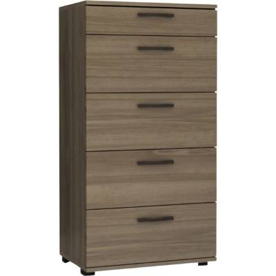 TopMebel Комод Helia от меламин в орехов цвят 60x44x108см