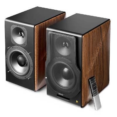 Висококачествена 2.0 безжична аудио система - Edifier S3000MKII Premium 2.0 Speaker System (кафяв)
