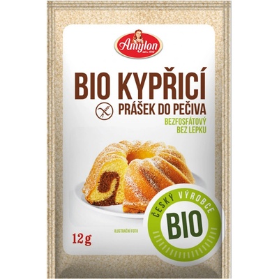 Bio kypřící prášek do pečiva 12 g