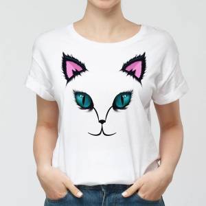 Art gift Дамска тениска - Коте