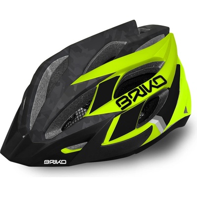 Briko Fuoco matt Lava camo-yellow fluo 2017