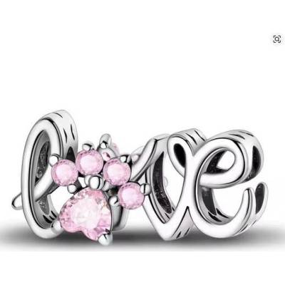 Prosperk Korálek na náramek LOVE S1606