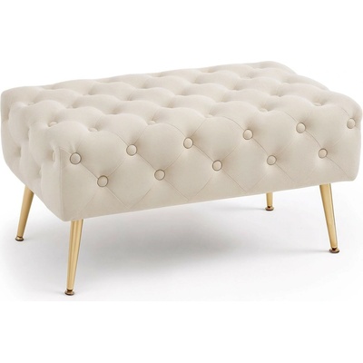Ak furniture Taburet Madrid béžový