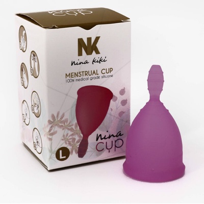 Nina kikÍ menstrual cup purple size l 6 + 1 free