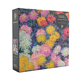 Paperblanks Пъзел Paperblanks - Хризантеми, Клод Моне, 1000 части (6703020018)