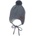 Sterntaler Детска зимна шапка (beanie) Sterntaler Kid's Knitted Beanie Pompom Beanie - Mittelgrau - размер 43 cm (904-2492-0317)