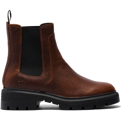Timberland Дамски ежедневни боти Timberland Women's Cortina Valley Mid Chelsea Boot Casual boots - Dark Brown - размер 37, 5 (EU) (126-0264-0413)