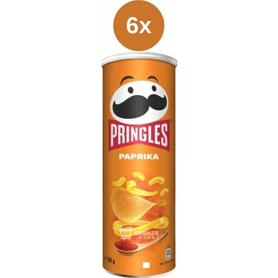 Pringles Paprika 6x165 g
