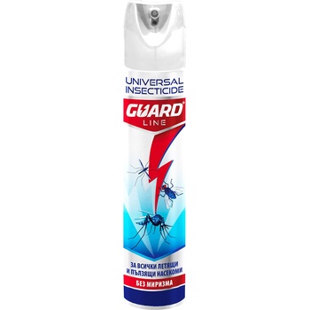 Image 1 of GUARD LINE ГАРД ЛАЙН инсектициден спрей против пълзящи и летящи насекоми 400 мл