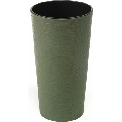 LAMELA, kvetináč LILIA ECO DLUTO vrúbok 19 x 36,4 cm, zelený