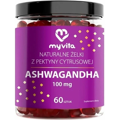 MyVita Ashwagandha 100 mg 60 žuvačiek