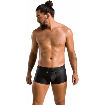 Passion MEN 050 Boxerky Patrick čierne