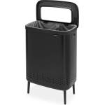Brabantia Матово-черен метален кош за пране 90 l Bo Hi - Brabantia (200564)