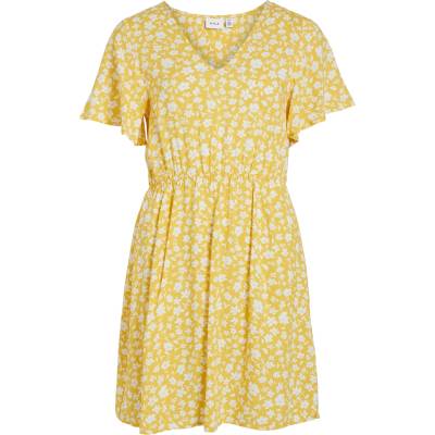 VILA Лятна рокля 'celina' жълто, размер 36