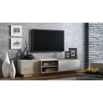 Cama meble Cama ТВ шкаф SIGMA1 180 дъб сонома/бял гланц (SIGMA1 SO/BI)