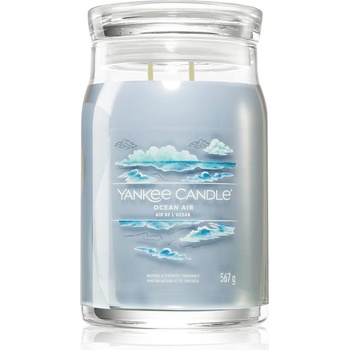 Yankee Candle Ocean Air ароматна свещ Signature 567 гр