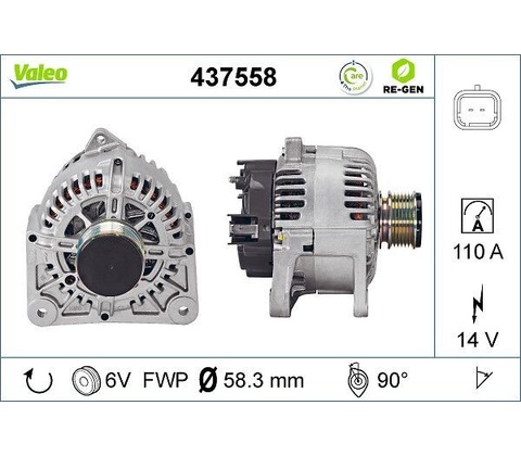 Generátor VALEO 437558