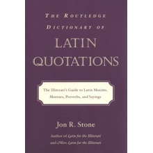 Routledge Dictionary of Latin Quotations Stone Jon R.Paperback