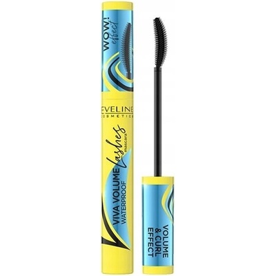 Eveline Viva Volume Lashes Vodoodolná riasenka pre objem a natočenie rias 10 ml