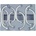 FORCE Комплект полуобли звездогаечни ключове Force 50911 - 8-22 мм, 9 части (JN66069)