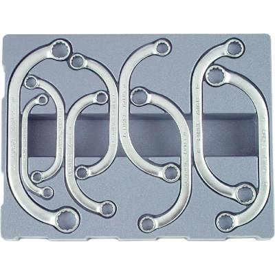 FORCE Комплект ключове звезда полуобли Force - 8-22 mm, 9 бр (JN66069)