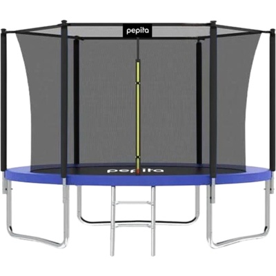 Pepita 244cm вътрешен батут с мрежа и стълба - синьо (JKL-8FT1-0)