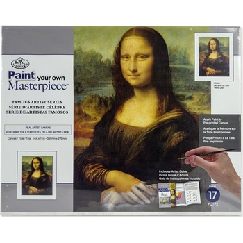 Royal & Langnickel Рисуване по номера Famous Artist Series - Mona Lisa (POMA1)