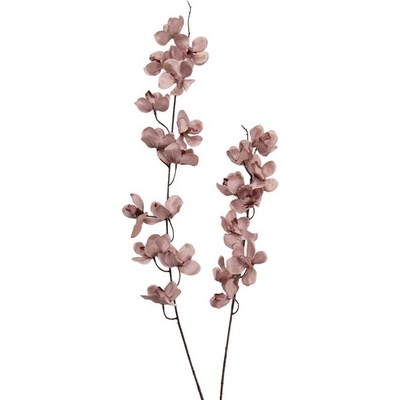 Elegantní umělá květina s růžovými květy - 10*10*110 cm - Clayre & Eef