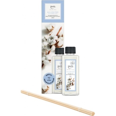 Ipuro Essentials Cotton Fields náplň do aroma difuzérů + náhradní tyčinky 200 ml